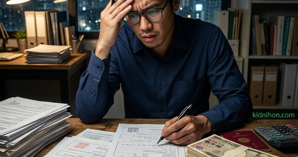 SỐC: Nhật Bản Rục Rịch Tăng Phí Xin Visa Vĩnh Trú Lên 20 Man (Gấp 20 Lần), Visa 5 Năm 7 Man | Nyukan 2026