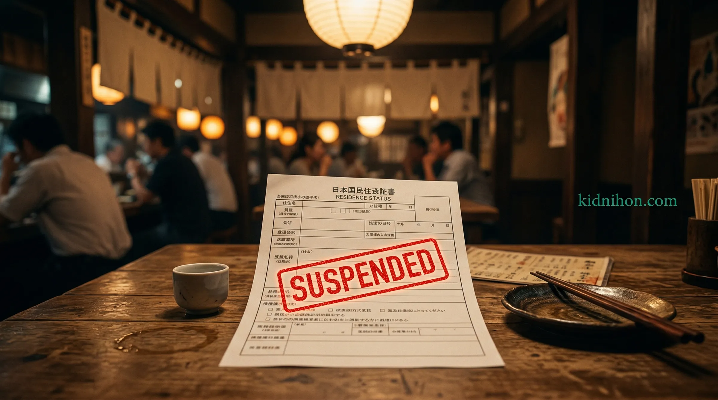 Japan Suspends Tokutei Ginou Restaurant Visas from April 13, 2026: What to Do