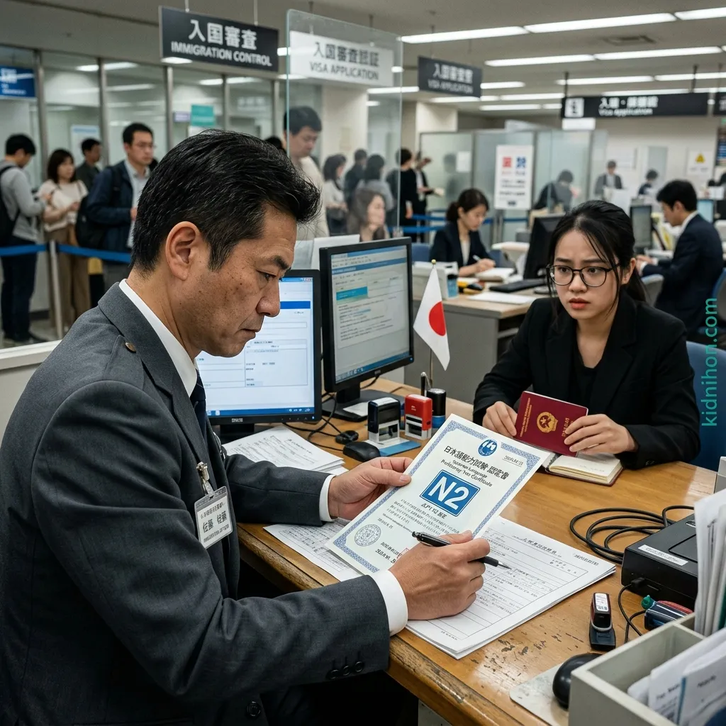 NÓNG: Từ 15/04/2026 Bắt Buộc Nộp Bằng N2 Xin Visa Kỹ sư Nhật Bản (技人国) | Cập nhật mới nhất từ Nyukan