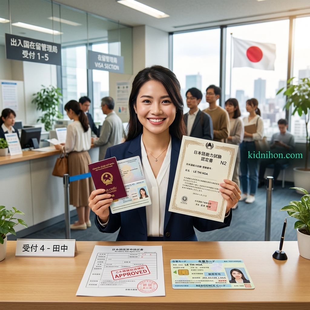 NÓNG: Visa Kỹ sư 技人国 Siết Chặt — Bắt Buộc Cần Bằng N2 Tháng 4-2026