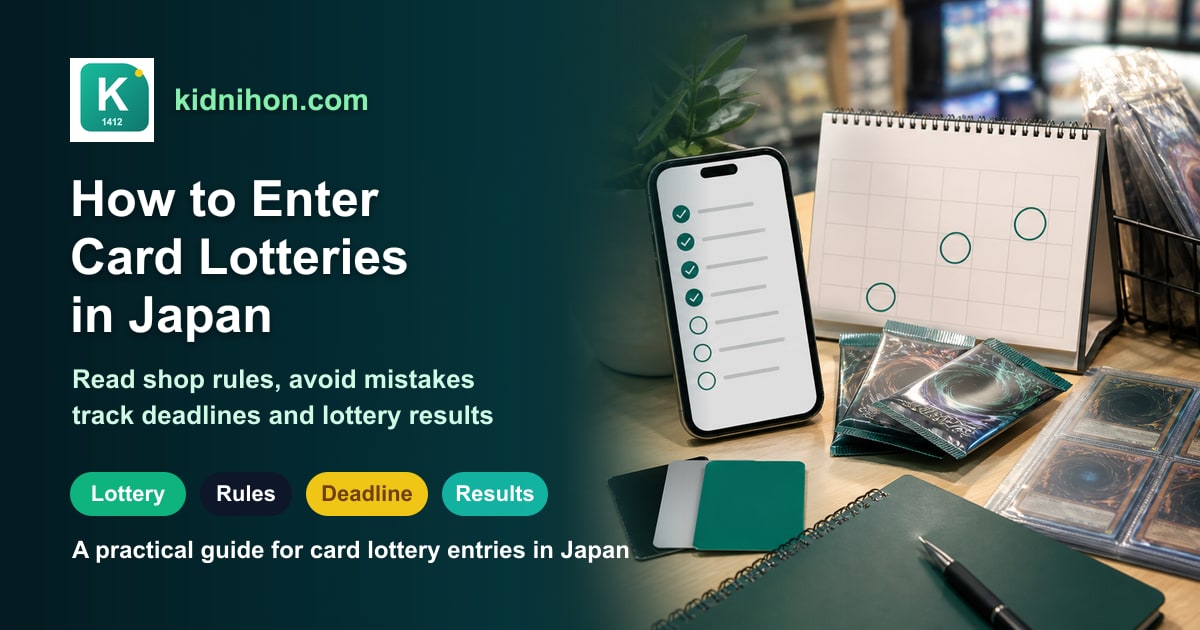 How to Enter Pokemon Card Lotteries in Japan